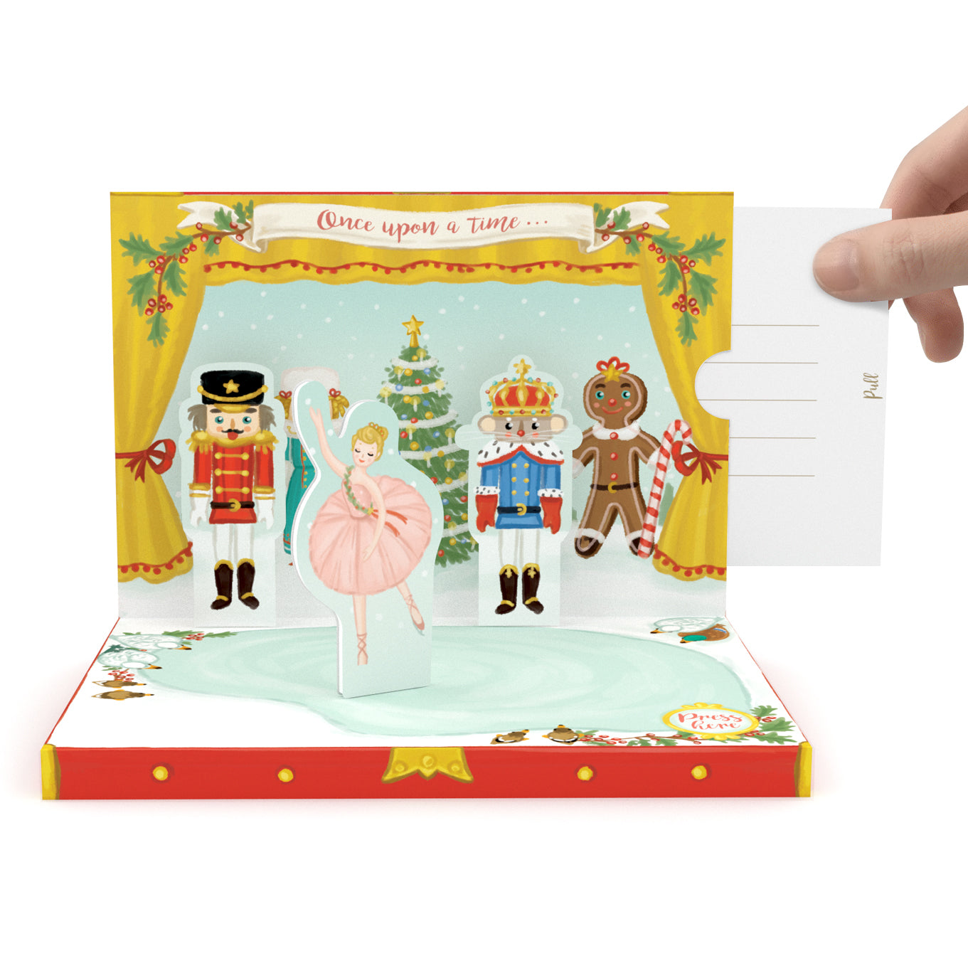 The Nutcracker Music Box Card