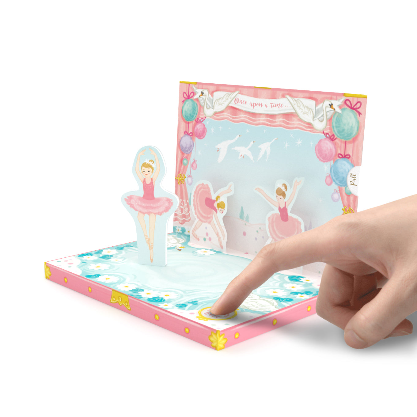 Ballerina Dream Music Box Card