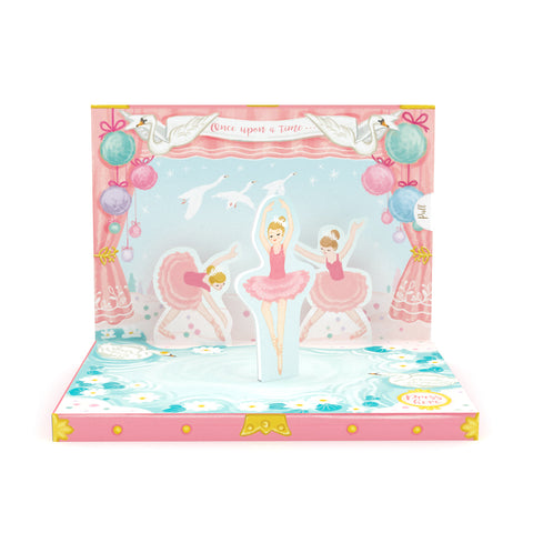 Ballerina Dream Music Box Card