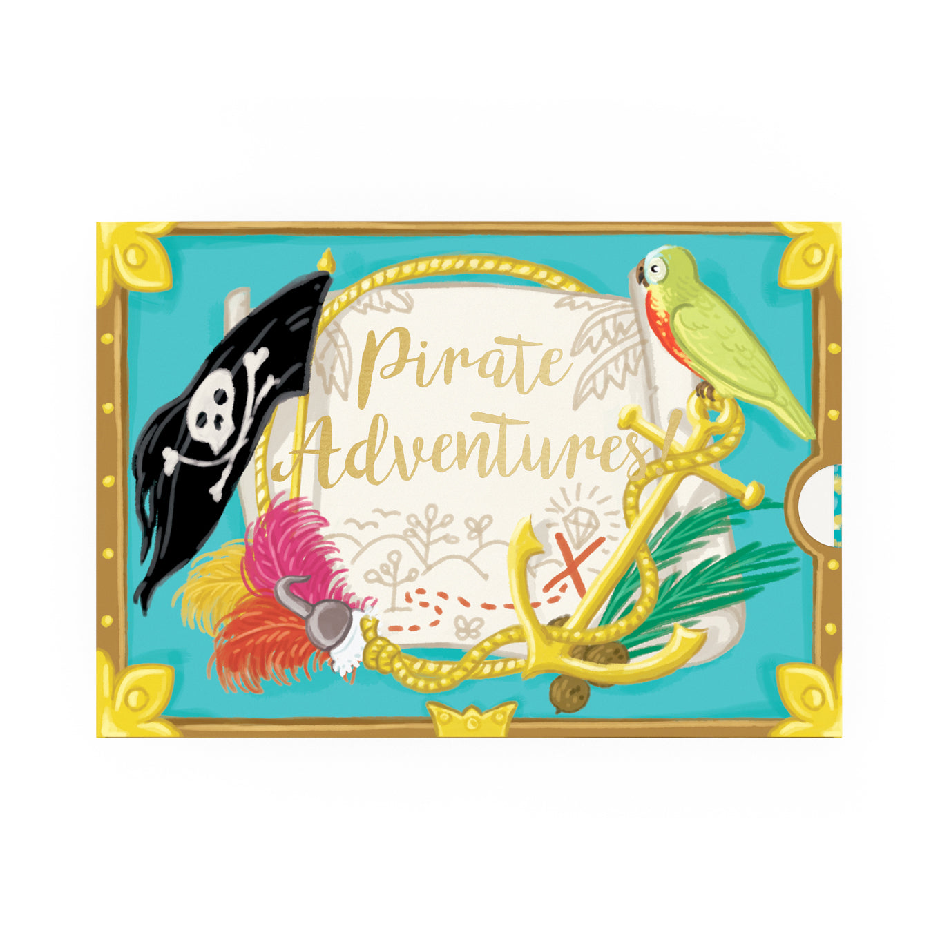 Pirate Adventures Music Box Card