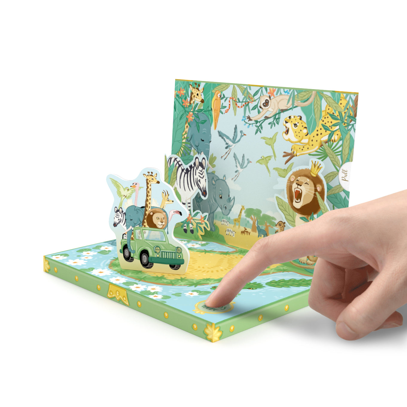 Jungle Adventure Music Box Card