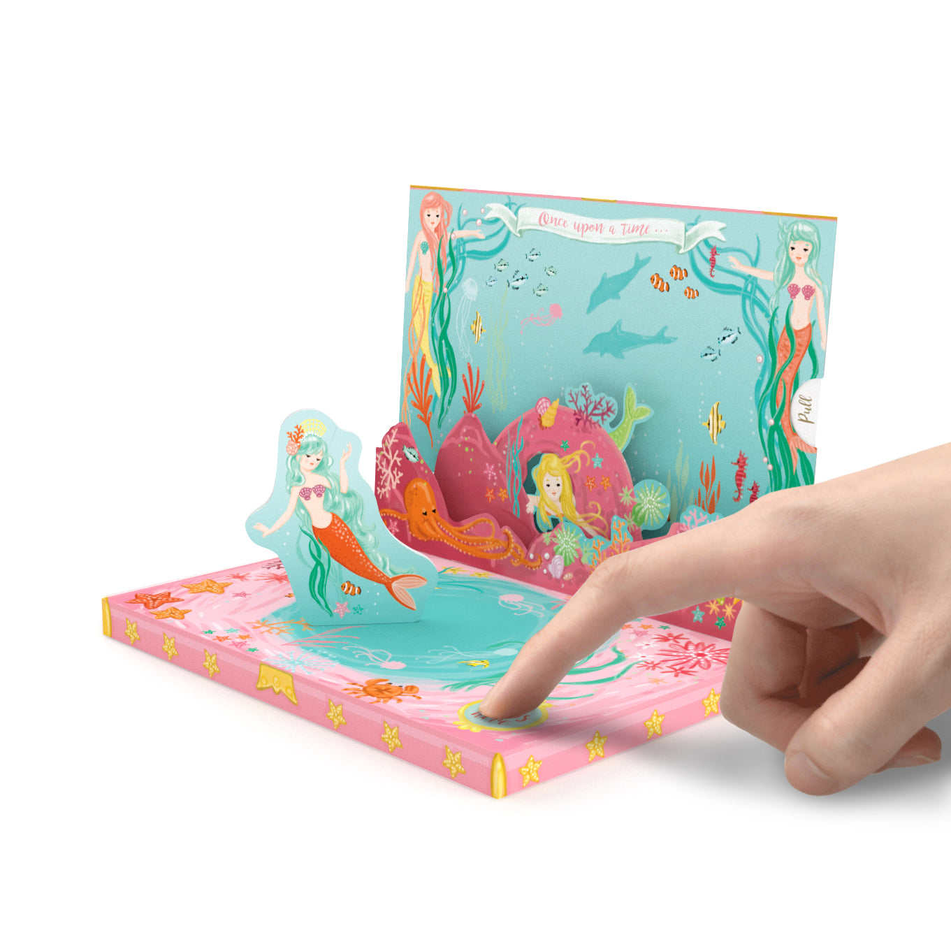 Mermaid Adventures Music Box Card