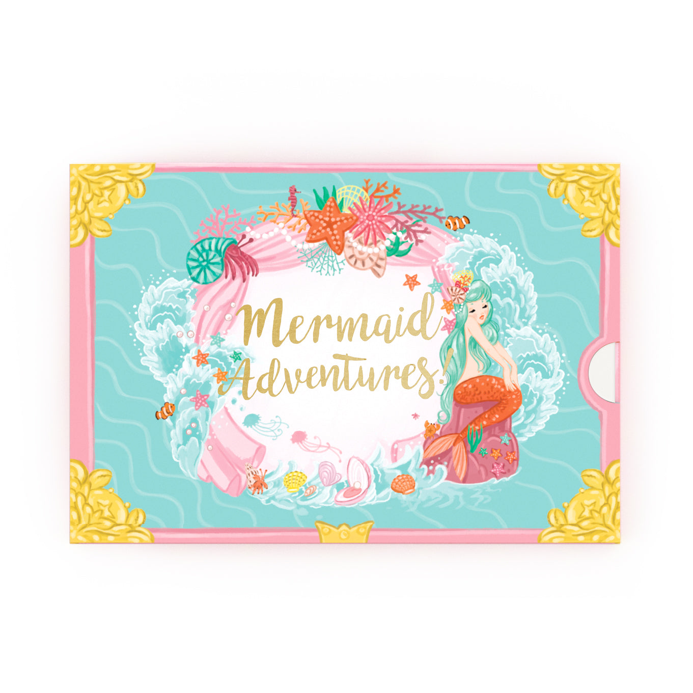 Mermaid Adventures Music Box Card