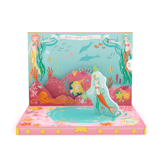 Mermaid Adventures Music Box Card