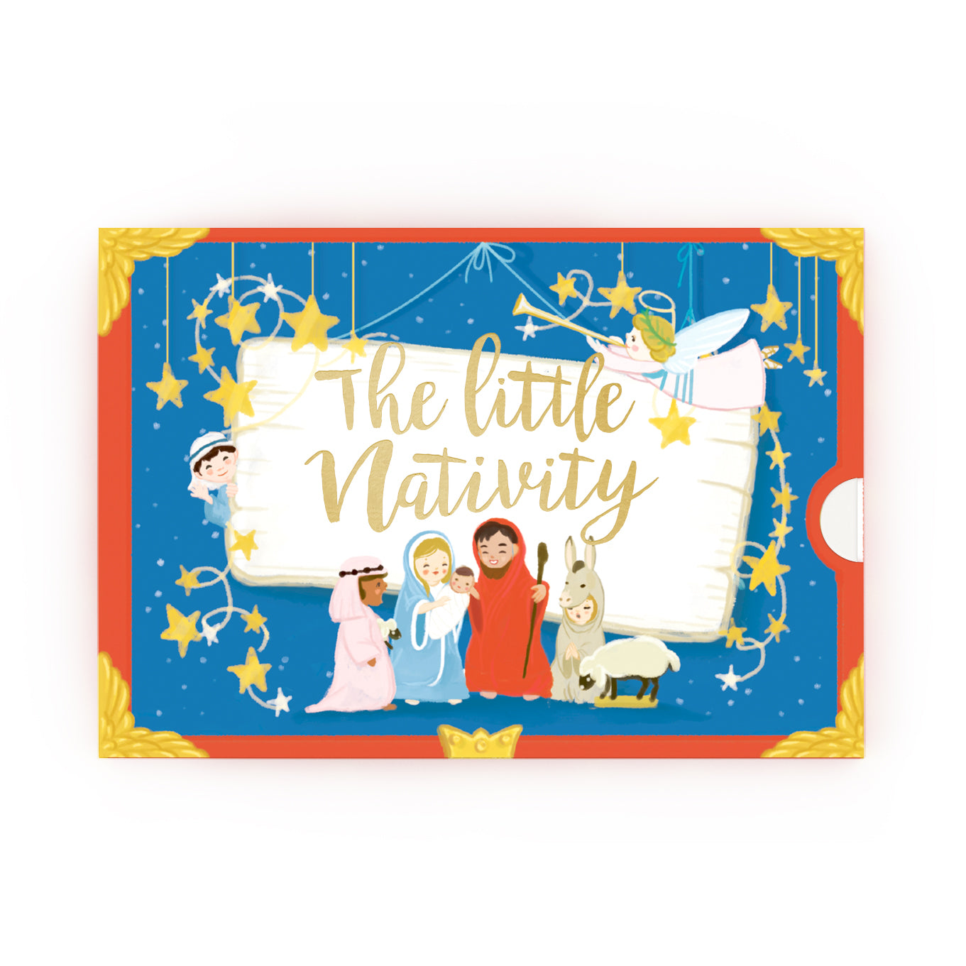 The Little Nativity Music Box Card