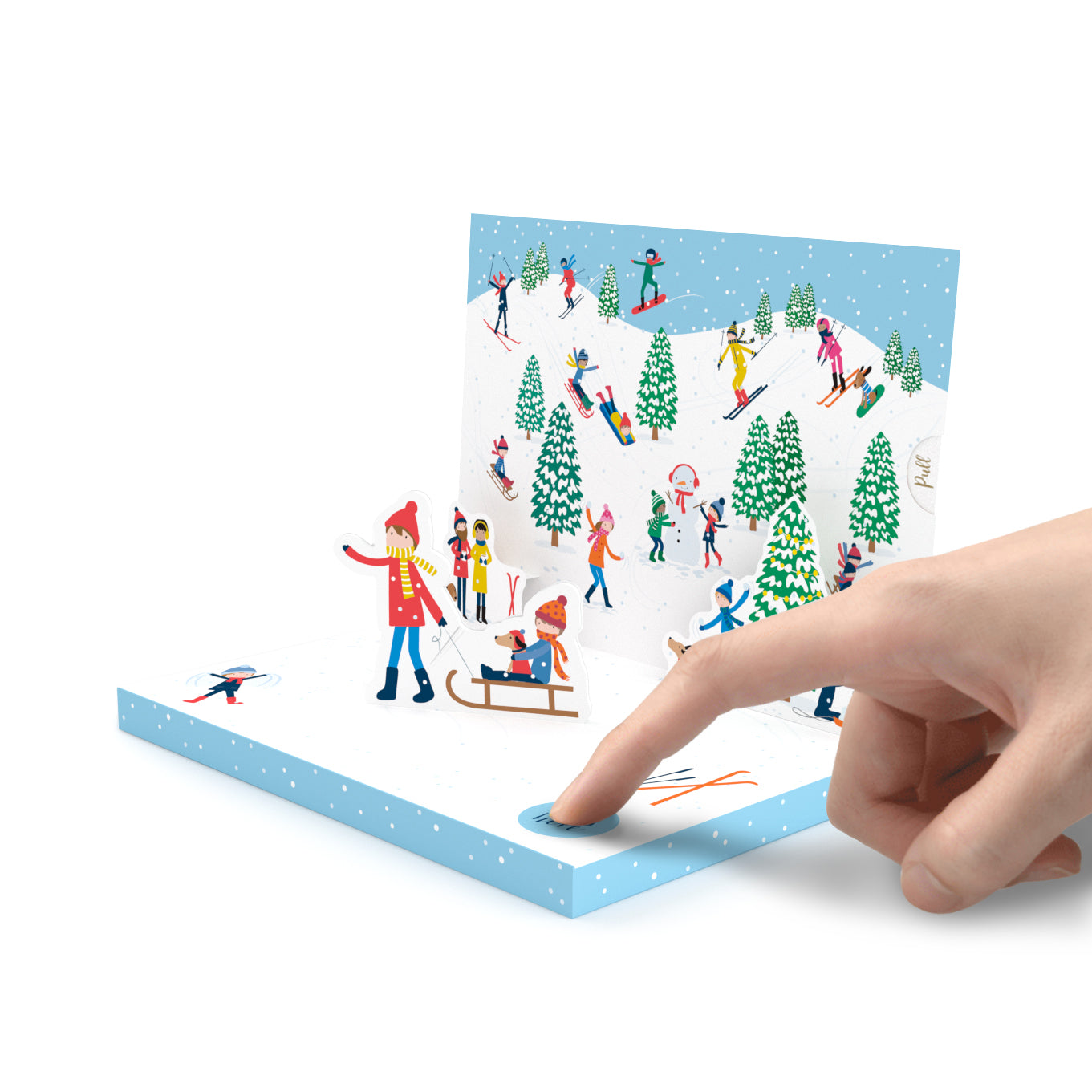 Let it Snow Music Box Card