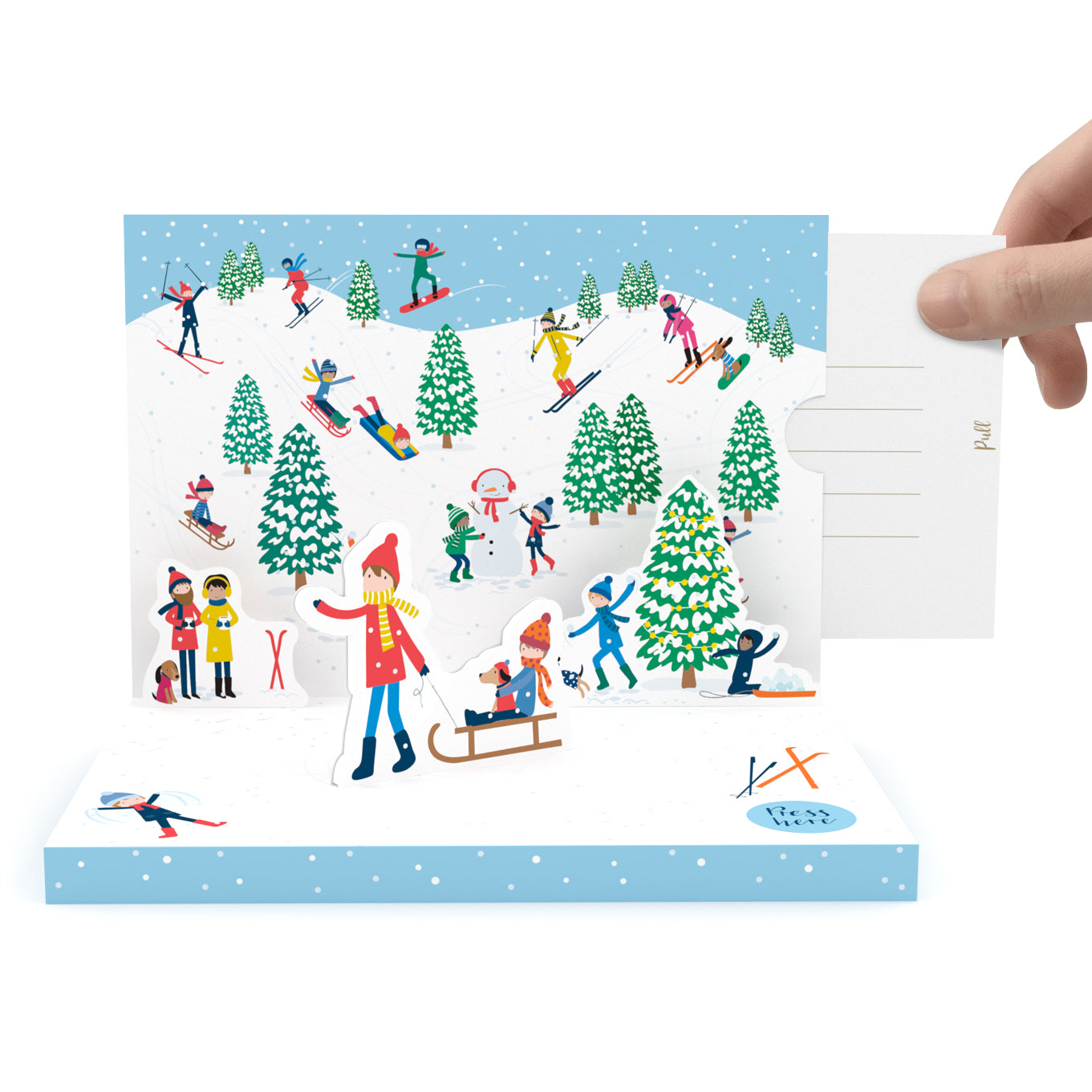 Let it Snow Music Box Card