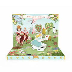 Adventures In Wonderland Music Box Card